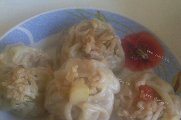 自制炒饭烧麦