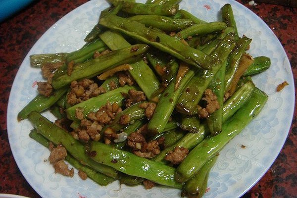 家常干煸四季豆