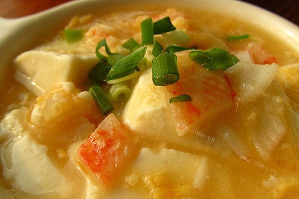 家常菜 蟹黄豆腐