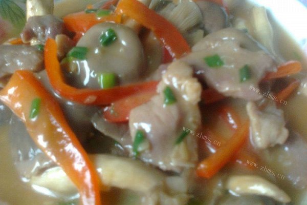 平菇肉片