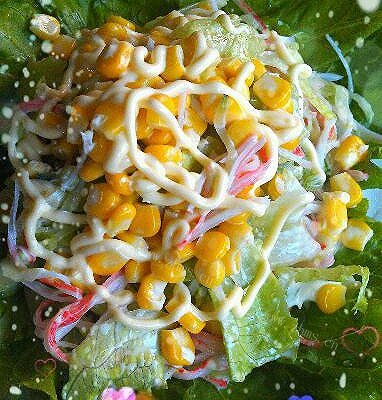 缤纷蟹柳蔬菜沙拉