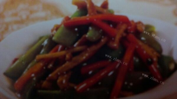 酱肉四季豆