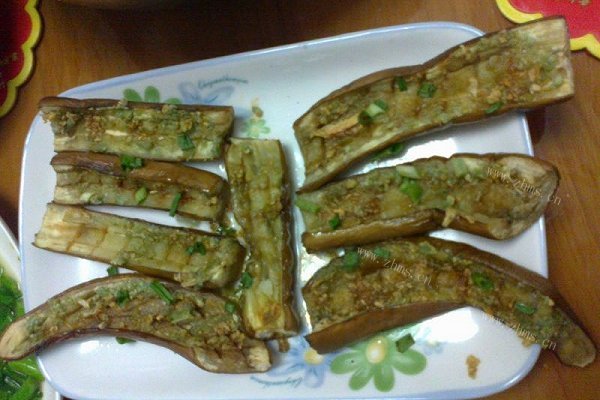 「自制」微波烤茄子