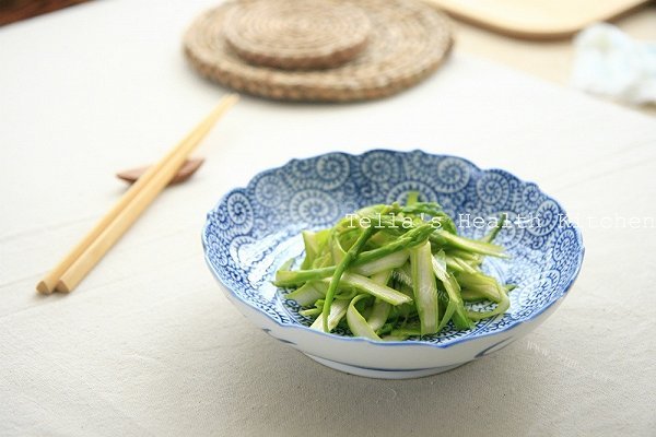 夏日快手健康拌 柠香拌芦笋