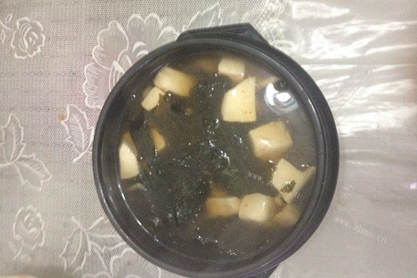懒人汤味噌豆腐汤