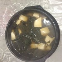 懒人汤味噌豆腐汤
