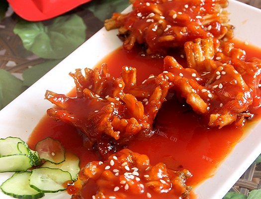 自制茄汁杏鲍菇