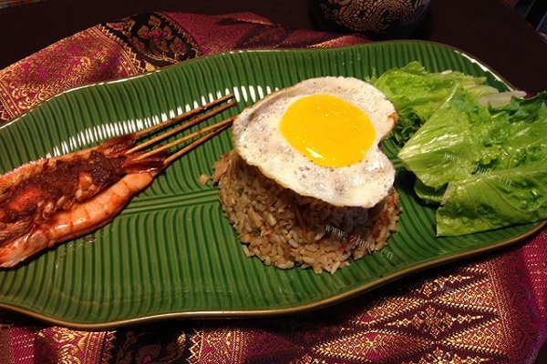 家常虾膏炒饭