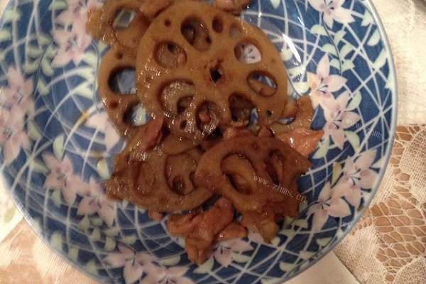 香香脆脆炒藕片
