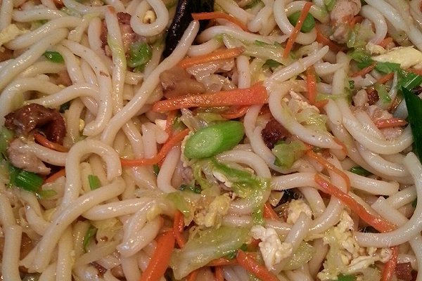 家常炒乌冬面