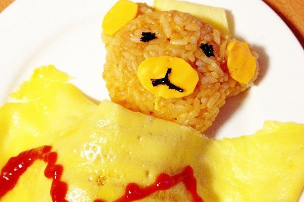 睡眠熊蛋包饭~