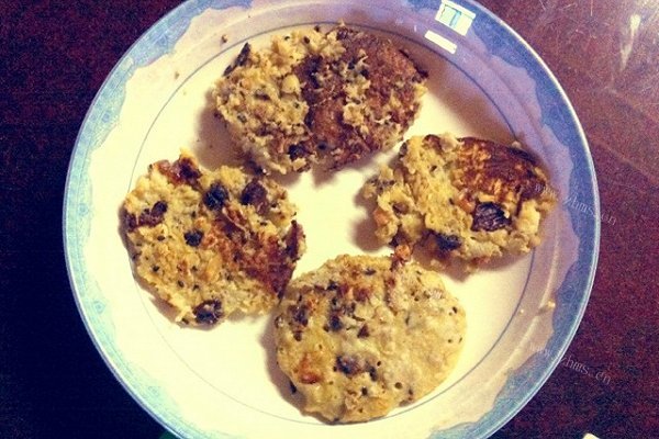 家常版低卡香蕉燕麦软饼