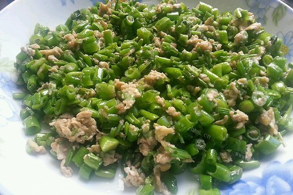 空心菜炒蛋