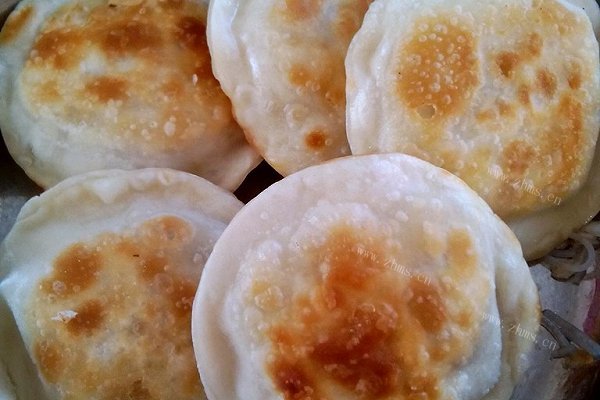 煎饺子皮馅饼