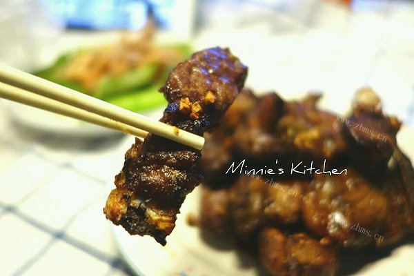 自制非油炸.蒜香排骨