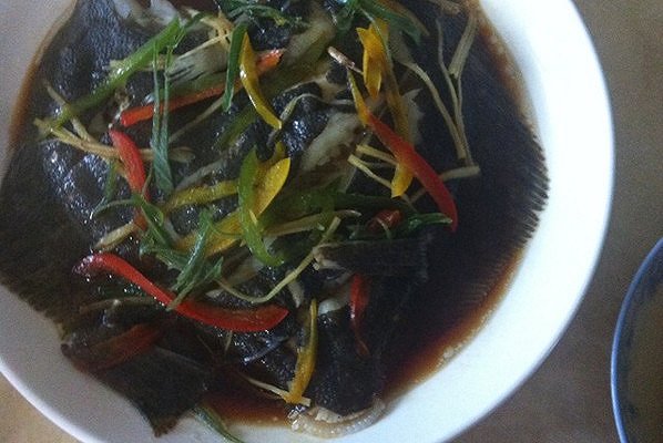 清蒸多宝鱼