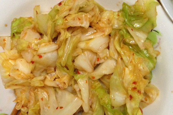 凉拌洋白菜