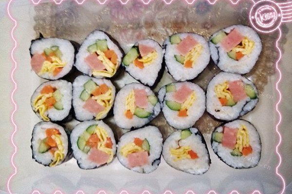 自制紫菜包饭
