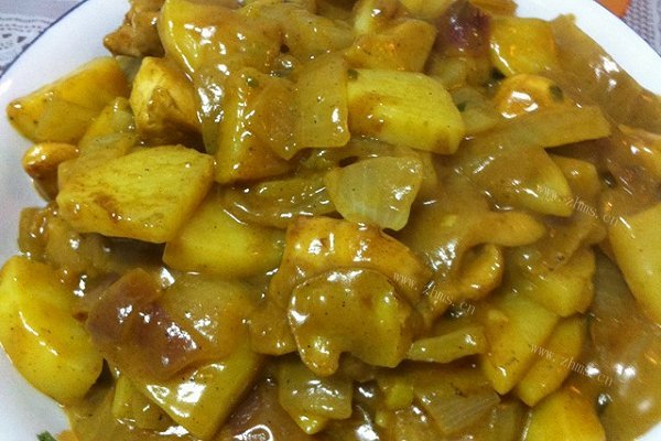 咖喱土豆鸡