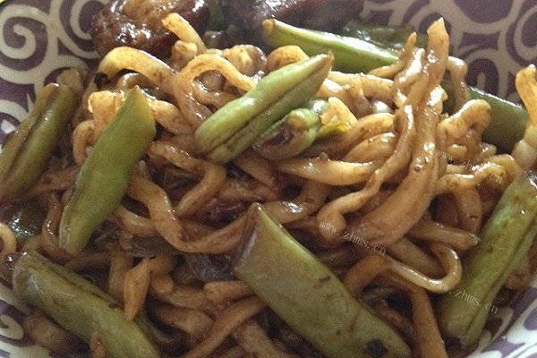 美味扁豆焖面