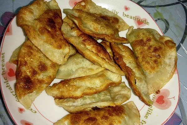 韭菜煎饺