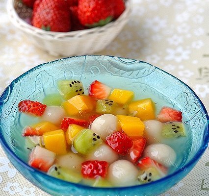 缤纷水果小圆子