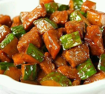 原汁原味爆肉丁