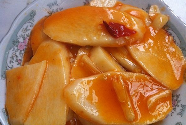 家常素炒山药