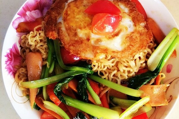 好吃滴炒方便面