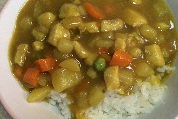 家常咖喱鸡丁