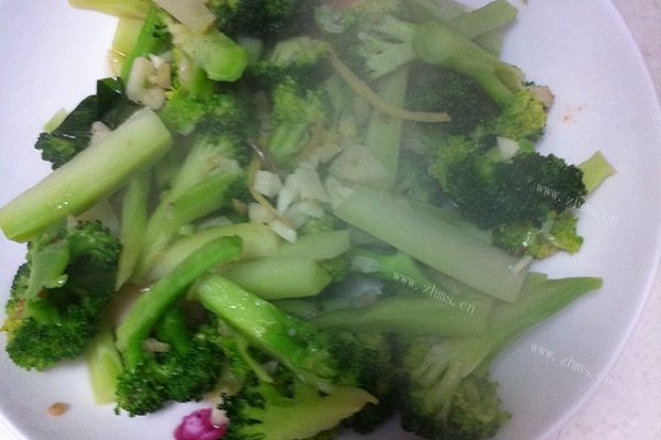 家常蒜香西兰花