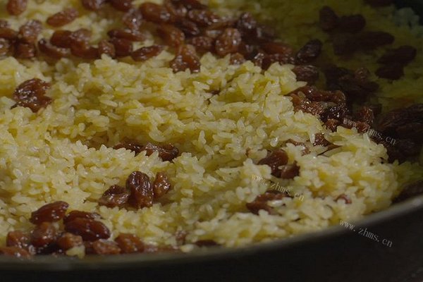 自制葡萄干手抓饭