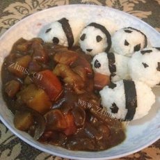 咖喱饭-熊猫吃屎