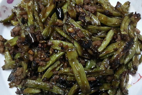 家庭版干煸豆角