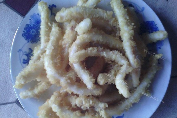 自制酥炸鱿鱼圈