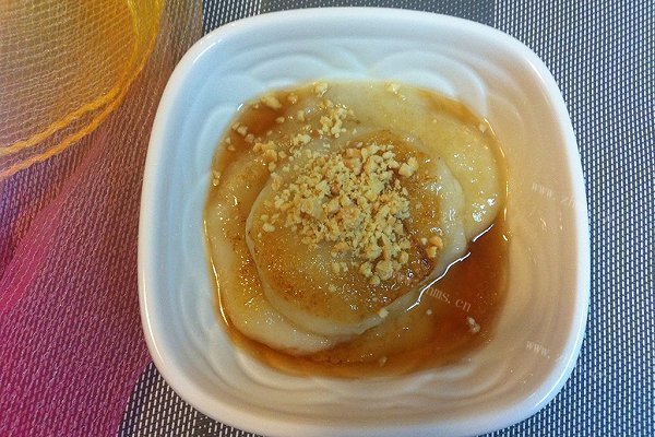 果酱糯米糍粑