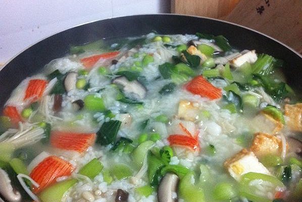 冬日暖胃菜泡饭