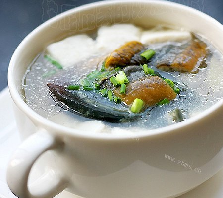 鳝鱼皮蛋豆腐汤