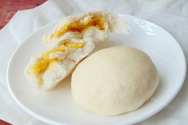 家常奶黄包
