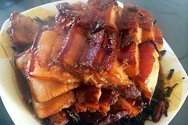 简单上手-霉干菜扣肉
