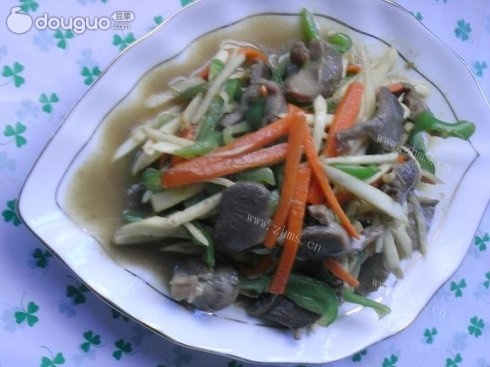 炒鸭肫