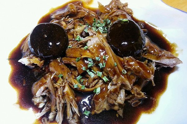 酱汁手撕鸭腿