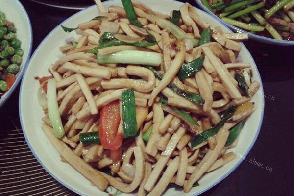 香炒豆腐丝