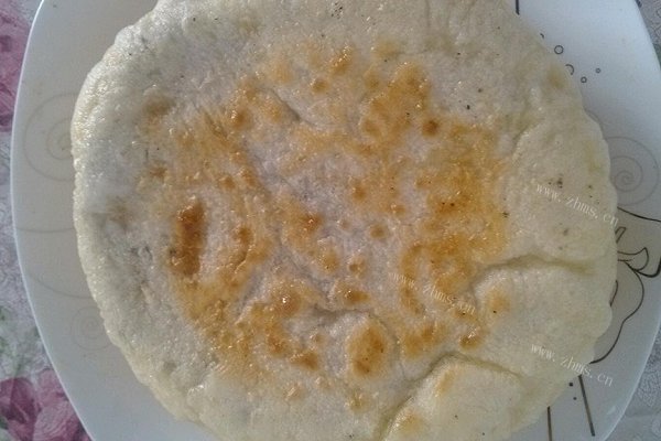发面黑芝麻饼