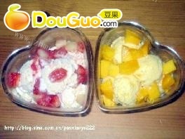 自制鲜果冰淇淋