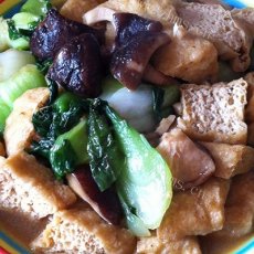 油豆腐烩菜