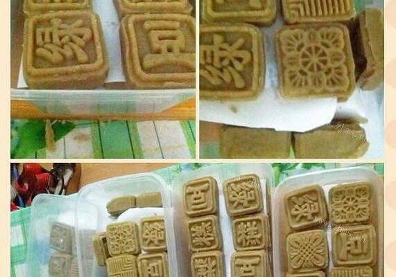 麻油绿豆糕