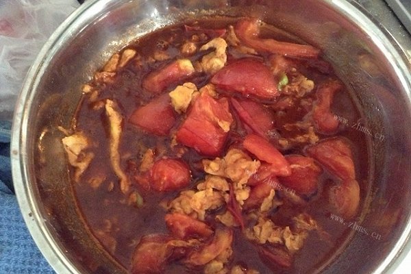鸡蛋西红柿面