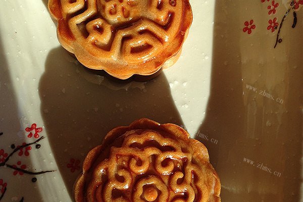 中秋之际―紫薯月饼