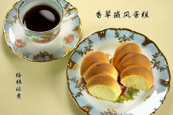 香草戚风蛋糕